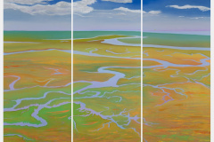 Combahee 96" x 108" oil on canvas (triptych) $28,800
