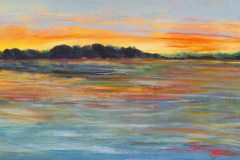 High Tide 20" x 60" oil on canvas $5,225