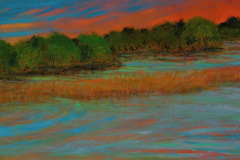 Save the Creek 24" x 72" oil on canvas $7,500