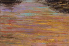 Silent Retreat 60" x 20" oil on canvas $5,225