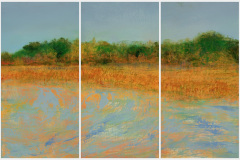 Undercurrent (triptych) 24" x 36" oil on wood $3,750